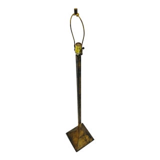 Vintage Laurel Bronze or Brass Brutalist Style Floor Lamp Mid Century For Sale