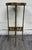 Chinoiserie Vintage Hollywood Regency Chinoiserie Style Brass Plant Stand Accent Table For Sale - Image 3 of 12