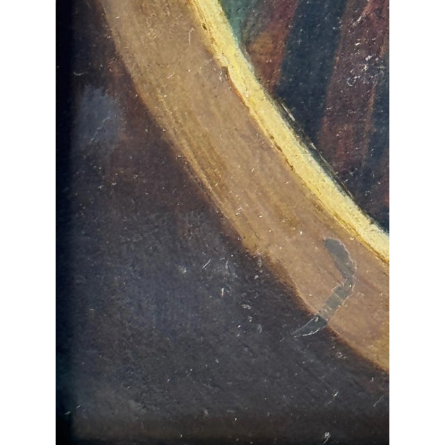 Historic Oil Painting England’s Lost Heir: Henry Frederick, Prince of Wales in Ceremonial Armour Wearing Order of the Garter After Isaac Oliver C1840 For Sale - Image 15 of 18