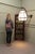 Metal Large Brass Octagonal Wall Lanterns, 1960, Set of 2 For Sale - Image 7 of 8