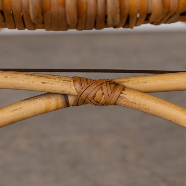 1960s Pair of Italian Rattan and Bamboo Chairs For Sale - Image 18 of 18