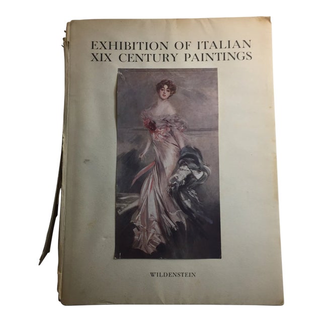 1949 Exhibition of Italian XIX Century Paintings Wildenstein & Co. Book For Sale