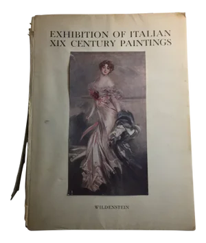 1949 Exhibition of Italian XIX Century Paintings Wildenstein & Co. Book