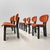 Velvet Chairs with Glossy Black Lacquered Frames attributed to G. Stoppino and L. Acerbis for Acerbis 1980s, Set of 8 For Sale - Image 9 of 18
