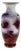 Early 20th Century Sang de Boeuf Porcelain Vase: Oxblood Flambe Glaze, Signed Chinese Vase For Sale