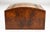 Wood Early 20th Century Figured Walnut Bow Front Chest of Drawers, 1930 For Sale - Image 7 of 8