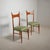 Italian Side Chairs in Exotic Wood, 1950s, Set of 2 For Sale - Image 11 of 12