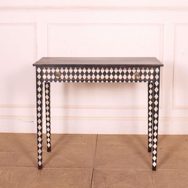 English Painted Lamp Table, 1890s For Sale - Image 9 of 9