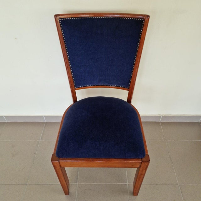 Art Deco Dining Chairs, Set of 4 For Sale - Image 5 of 8