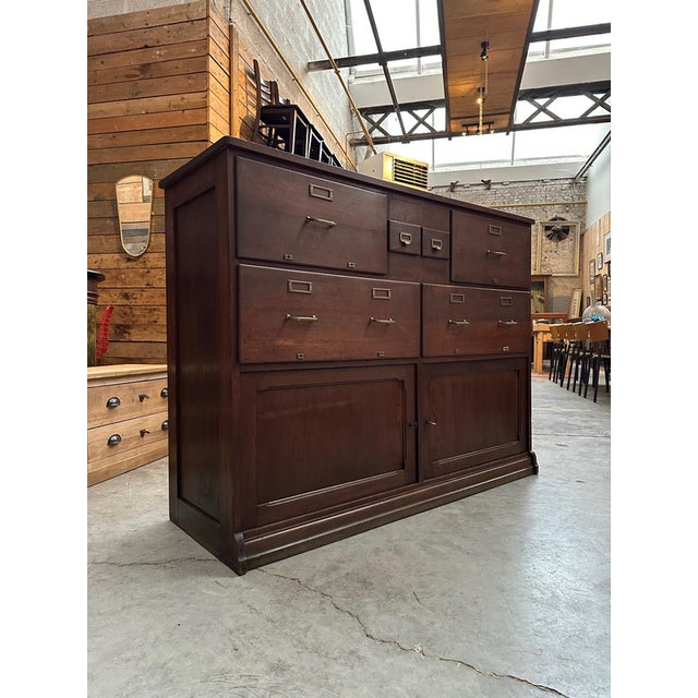 Meuble de métier en chêne For Sale - Image 16 of 16