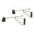 Michael Oren Designs Swing Arm Sconces, Pair For Sale