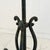 Beige Vintage Wrought Iron Floor Lamp in the style of Armand-Albert Rateau, 1940s For Sale - Image 8 of 13