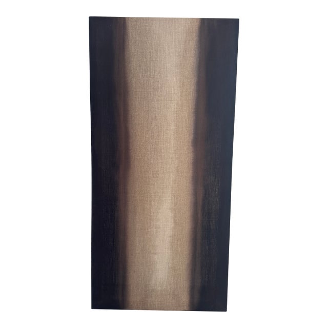 Minimal Abstract Painting Oil on Japanese Linen (A) For Sale