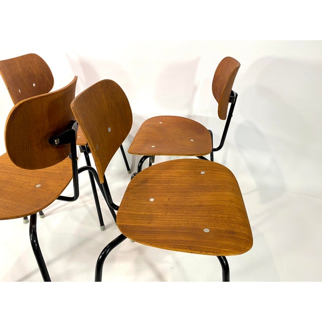 SE68 Chairs by Egon Eiermann for Wilde&Spieth, Set of 4 For Sale - Image 18 of 18
