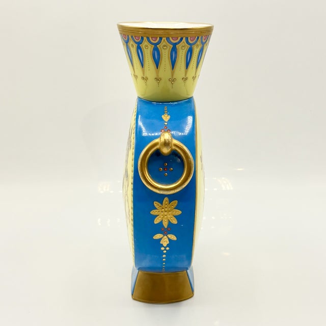 Antique Limoges Porcelain Chinoiserie Moon Flask Vase, 1800s For Sale - Image 18 of 18