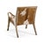 The accent chair blends rugged materials with a comfortable design. It features distressed leather upholstery and hand-...