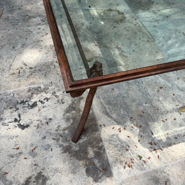 Late 20th Century Modernist Bronze Coffee Table For Sale - Image 9 of 18