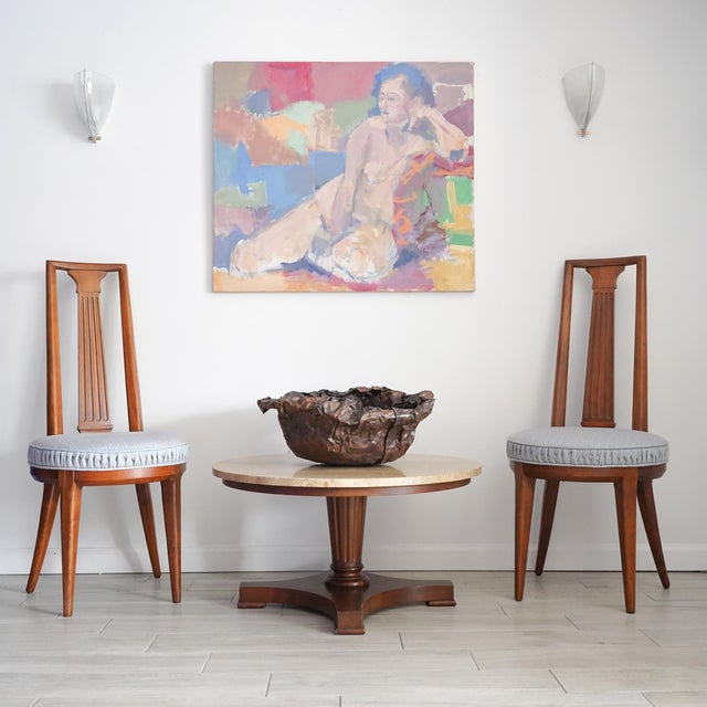 Mid-Century Modern Mid-Century Modern Italian Travertine Coffee Table For Sale - Image 3 of 16