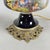 Vintage Porcelain, Brass, and Glass Table Lamp from Limoges, France For Sale - Image 11 of 16