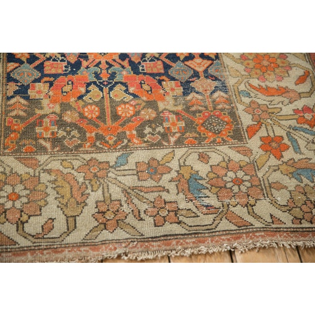 1920s Antique Sampler Malayer Rug 4' X 5'8" For Sale - Image 5 of 9