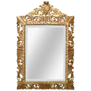 19th Century French Carved Giltwood Mirror