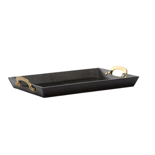 Contemporary Wildwood Lawson Wood Tray, Medium For Sale - Image 3 of 3