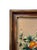 Late 20th Century Maitland-Smith Style Hand-Painted Orange Topiary Crackle Wall Panel For Sale - Image 4 of 6