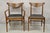 Vintage Mid Century Modern "Cat Eye" Walnut Dining Chairs by Stanley - Set of 4. Listing includes (1) armchair, (3) side...