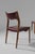 1950s Vintage Italian Chairs in Bordeaux Leather, 1950, Set of 4 For Sale - Image 5 of 9