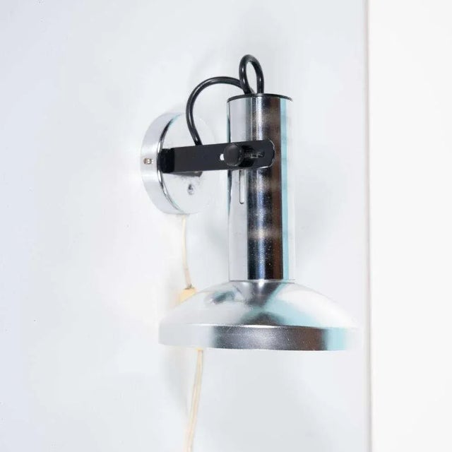 Space Age Chrome Wall Lights, Set of 2 For Sale - Image 11 of 11