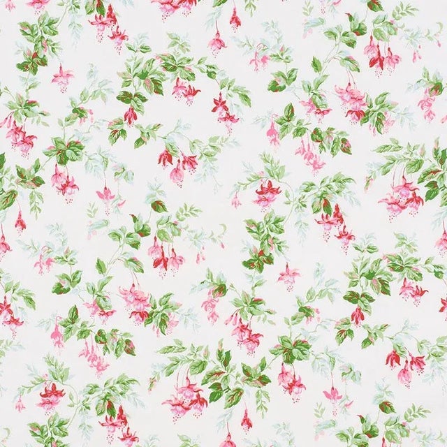 Dripping with leaves and blooms, this classic chintz channels the best of high preppy style into a chic floral with a...