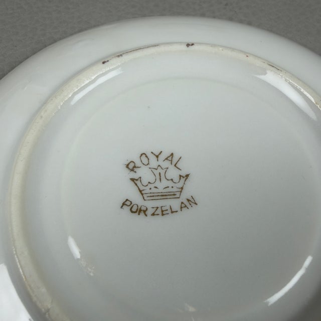 Ceramic Vintage Finest Porcelain Tea Coffee Service for Nine People, Set of 19 For Sale - Image 7 of 11