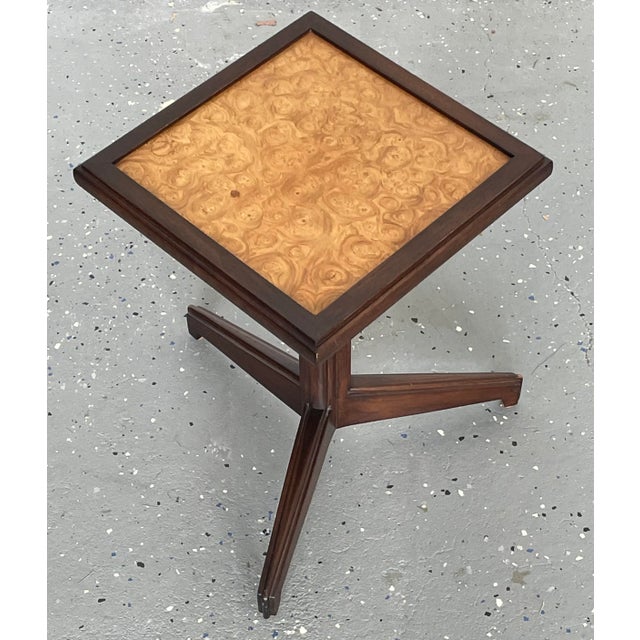 A rare drink table designed by Edward Wormley for a Dunbar’s “Janus” line circa 1960s. Features a two-tone color palette...