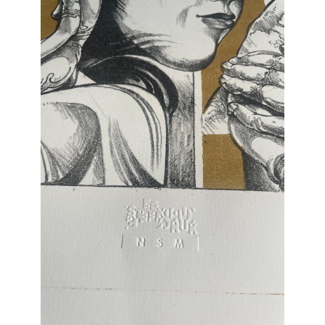 2010s Hedwig Pauwels (1934) . The Moving Poem Krekels ('Crickets') About Dementia Is by the Flemish Poet Cyriel Gladines (1943) For Sale - Image 5 of 13