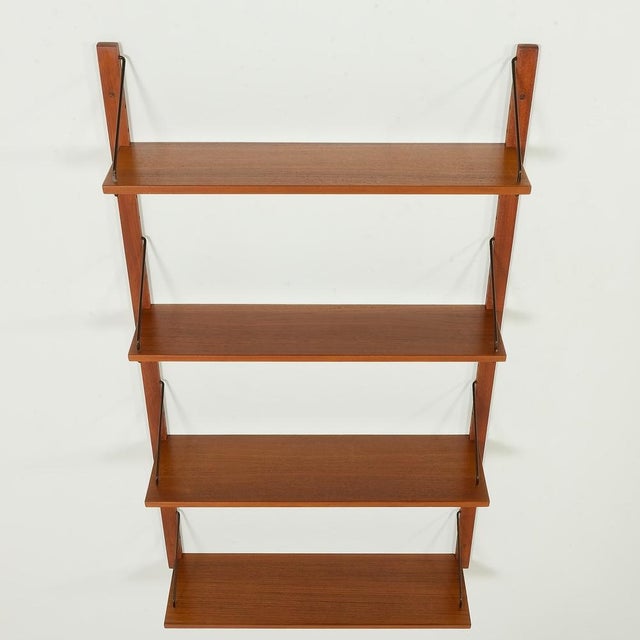 1970s Vintage Danish Teak Shelving Unit, 1970s For Sale - Image 5 of 9
