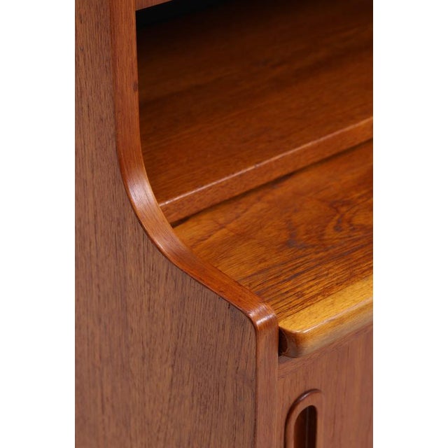 Mid-Century Teak Bookcase with Secretary For Sale - Image 12 of 18