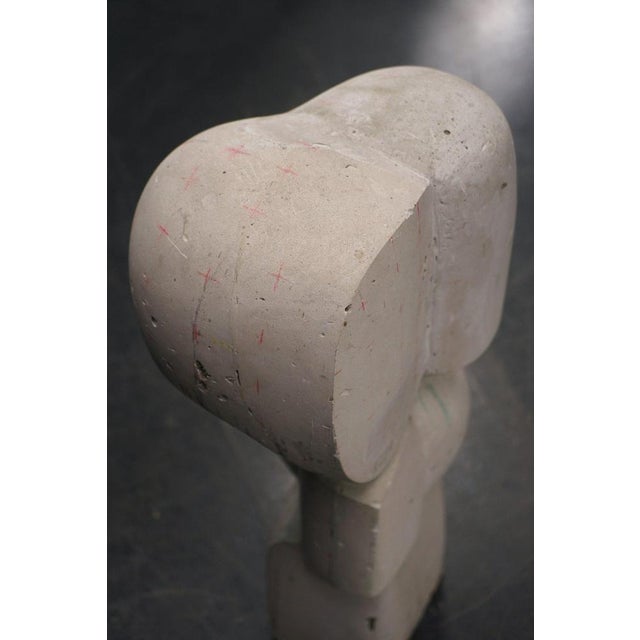 Pol Spilliaert, Abstract Sculpture, Plaster For Sale - Image 6 of 16