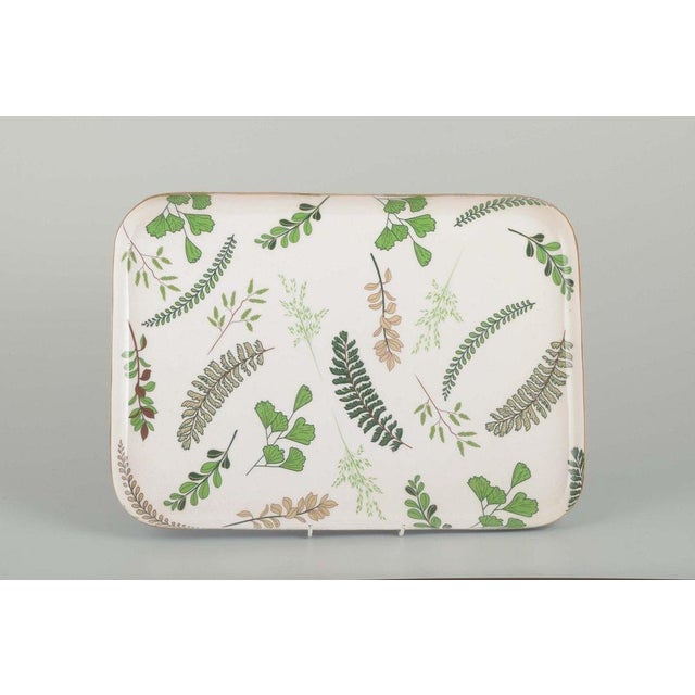 Mid-20th Century Bed Tray with Botanical Motif by Josef Frank for Svenskt Tenn For Sale - Image 3 of 5