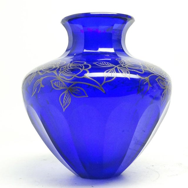 Glass Polish Art Deco Vase from Josephine Glassworks, 1930s For Sale - Image 7 of 14