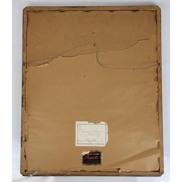 19th C Chinese Signed Ink on Silk Figural Painting For Sale - Image 9 of 10