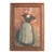 Antique French Portrait – Breton Woman in Traditional Dress For Sale