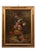 Still Life with Flowers and Fruit, 1700s, Oil on Canvas, Framed For Sale