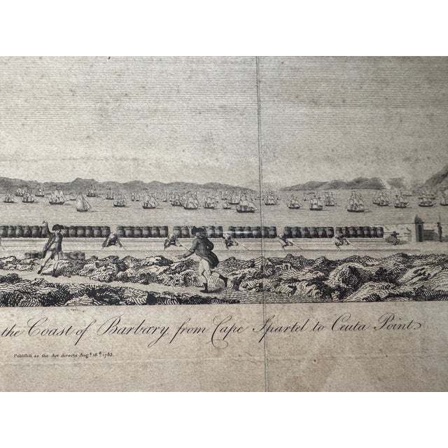 1785 Engravings: "An Attack Upon Gibraltar, September 13, 1782" For Sale - Image 12 of 18