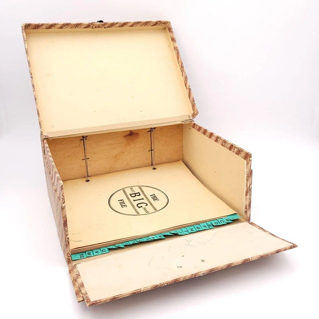 Vintage Large Letter File For Sale In San Francisco - Image 6 of 8
