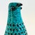 Ceramic Mid Century Bitossi Rimini Style Blue Art Pottery Bird Candle Holder For Sale - Image 7 of 10