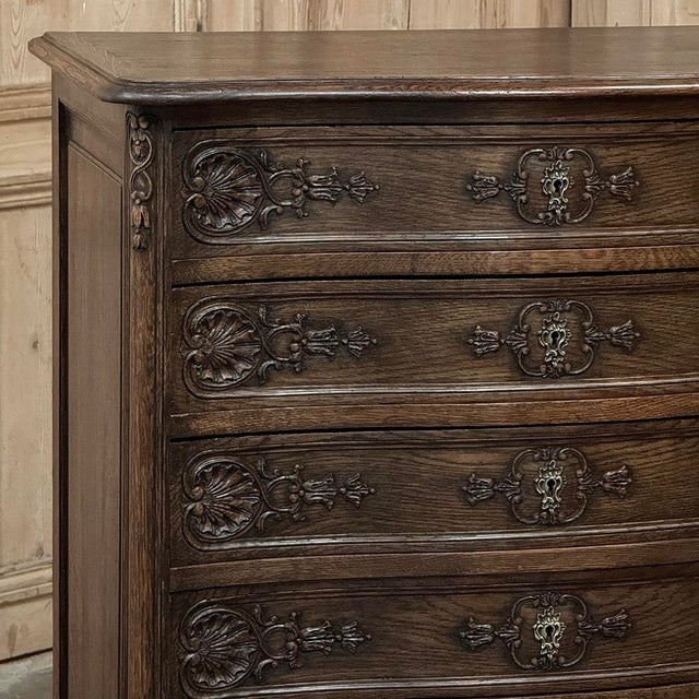 Mid 20th Century Antique Country French Chiffoniere ~ Chest of Drawers For Sale - Image 5 of 17
