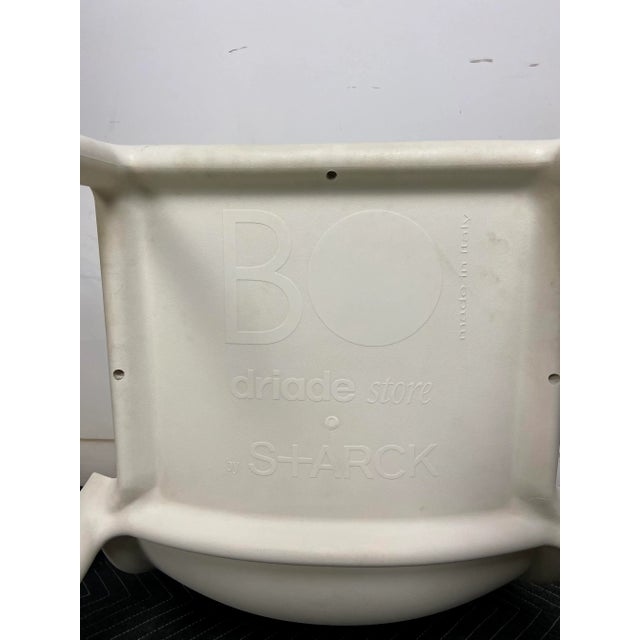 White Bo' Philippe Starck White Stack Chairs - a Pair For Sale - Image 8 of 8