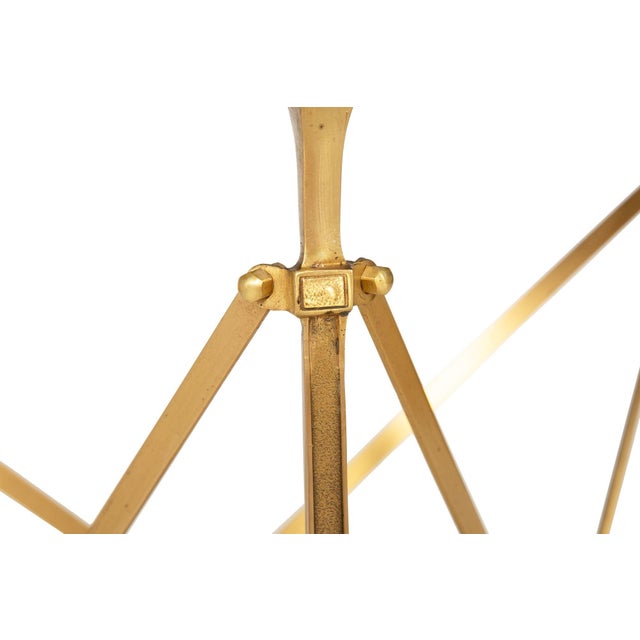 Pair of Bronze and Black Granite Demilune Console Tables, Manner of Jansen For Sale - Image 12 of 18