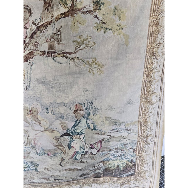 Editions D' Art De Rambovillet French Tapestry For Sale In Miami - Image 6 of 11