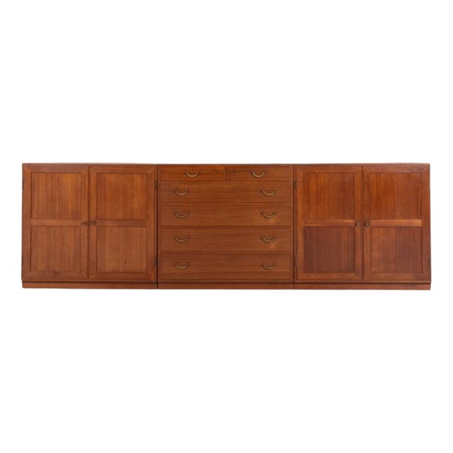 Cabinets by Kindt-Larsen for T. Madsens, Set of 3 For Sale
